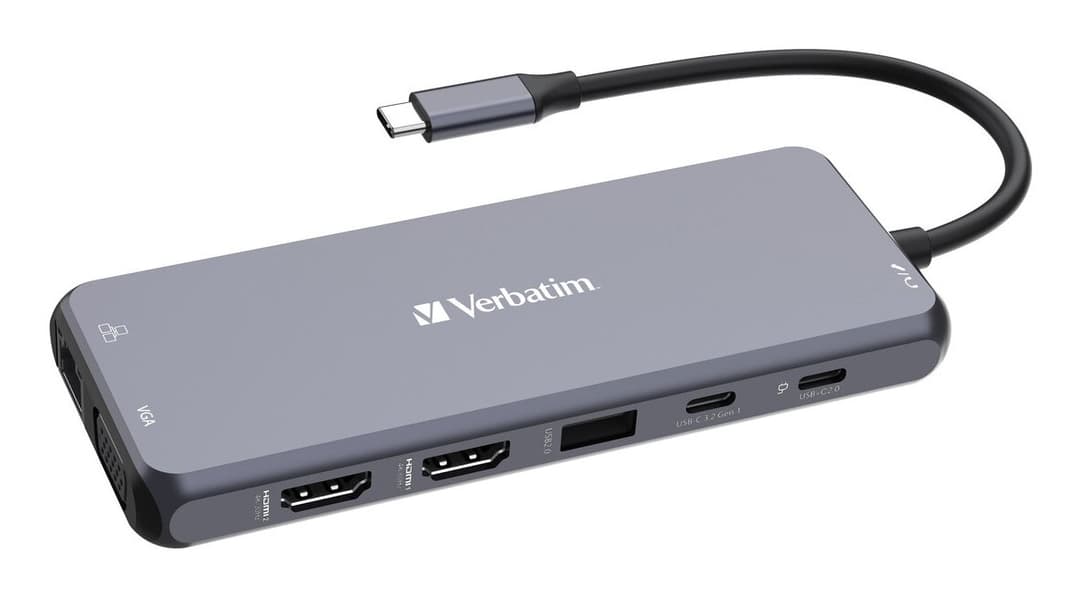 Verbatim 16105448 interface hub USB Type-C Grey - Image 2