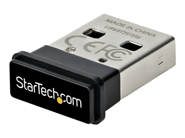 StarTech USB-A Bluetooth 5.0 Adapter Dongle, Class 2, 33ft/10m Range (USBA-BLUETOOTH-V5-C2)