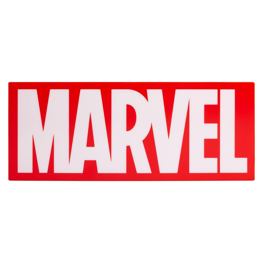 Paladone Marvel Logo Light Sign - Red, White - Image 5