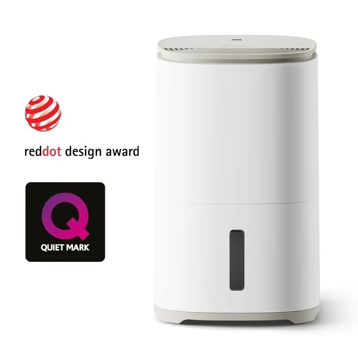 Meaco MeacoDry Arete One 20L Dehumidifier & HEPA Air Purifier Warm Pebble - Image 1