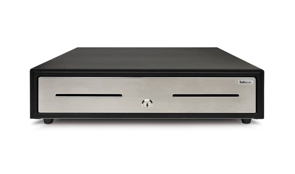 Safescan HD-4646S Heavy Duty Cash Drawer with 8 Coin and 4 Note Trays - Image 1