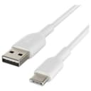 Belkin USB-C to USB-A Two Pack 1m Cables - White thumbnail 3