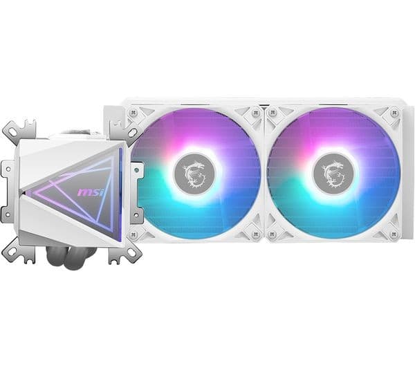 MSI MAG CORELIQUID I240 Liquid CPU Cooler White - Image 1