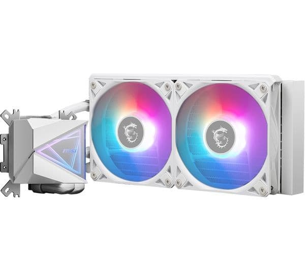 MSI MAG CORELIQUID I240 Liquid CPU Cooler White - Image 3