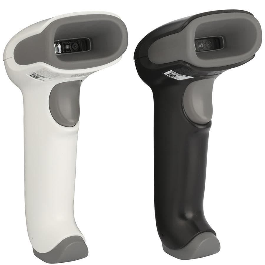 Honeywell Voyager XP 1470g Omni-Directional 1D/PDF/2D Barcode Scanner USB Kit, Black - with Flexible Presentation Stand & 1.5m USB Type A Cable (1470G2D-2USB-1-R) - Image 1