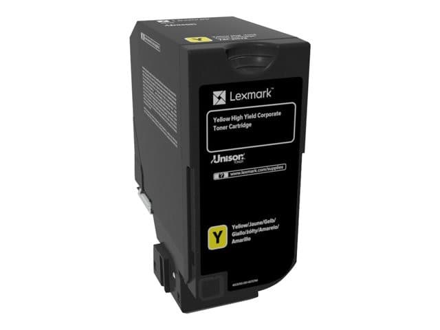 Lexmark - High Yield - yellow - original - toner cartridge - LCCP, Lexmark Corporate - Image 2