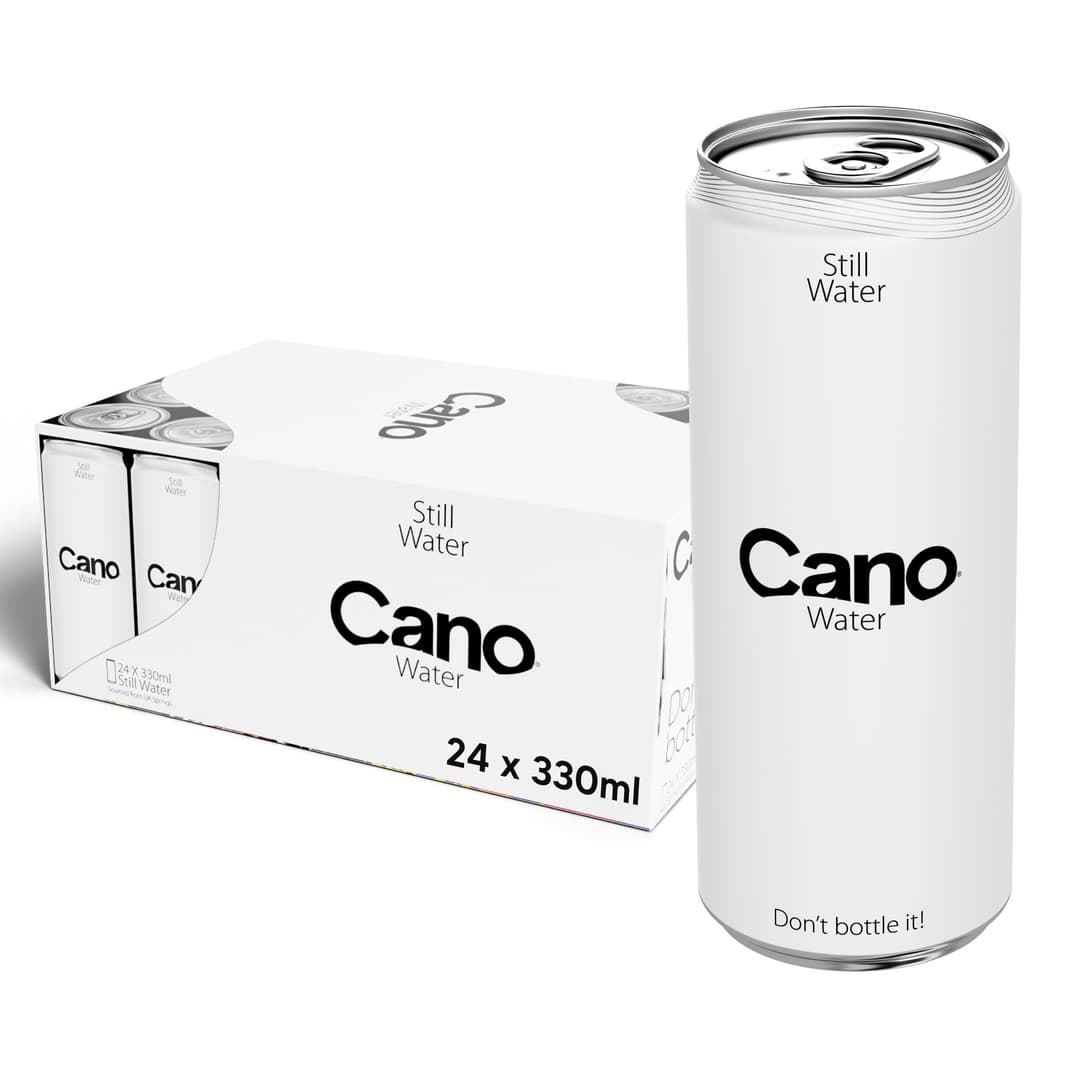 Still Spring Water Multipack Cans (24 x 330ml), Ringpull Lids - Image 1