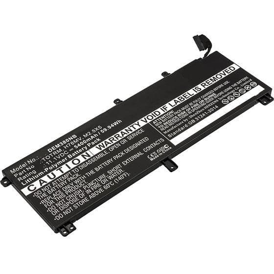 Laptop Battery for Dell 60Wh
