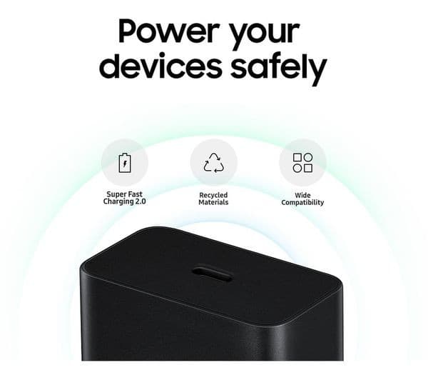 Samsung EP-T4511XBEGGB 45W USB-C Charger Black - Image 8