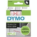 DYMO Authentic D1 Labels | Red Print on White Tape | 12 mm x 7 m | Self-Adhesive Labels for LabelManager Label Makers | Made in Europe thumbnail 1