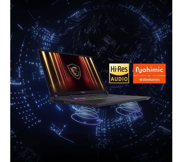 MSI Vector 17 HX AI 17" Gaming Laptop - Intel® Core™ Ultra 9, RTX 5090, 1 TB SSD - Image 10