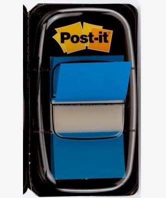 3M I680-2 self-adhesive label Rectangle Removable Blue 50 pc(s)
