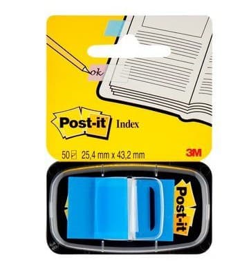 3M I680-2 self-adhesive label Rectangle Removable Blue 50 pc(s) - Image 2