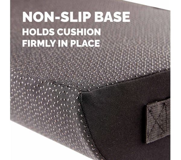 FELLOWES Breyta Foot Rest Cushion - Black - Image 2