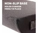 FELLOWES Breyta Foot Rest Cushion - Black thumbnail 2