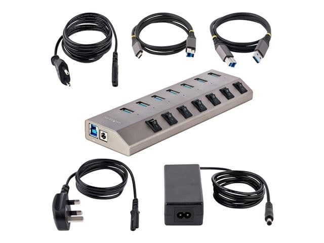 StarTech 7-Port USB-C Hub Space Grey - Image 9