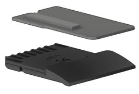 HP Plastic/Rubber Kit 821175-001 for EliteBook 840 / 848 / 850 - RJ-45 Door, SD Card Blank, Fingerprint Reader Blank & Bracket, SSD Insert, Rubber Feet - Image 1