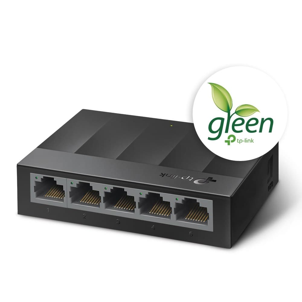 TP-Link LS1005G network switch Unmanaged Gigabit Ethernet (10/100/1000) Black - Image 2