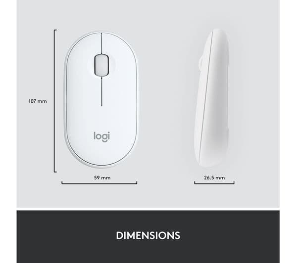 Logitech MK470 Wireless Keyboard Mouse Set White - Image 9