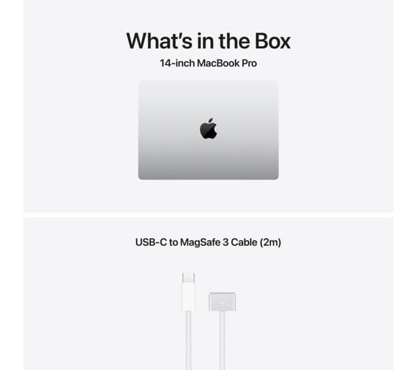 Apple MacBook Pro 14 Inch 2025 M5 16GB, 1TB - Silver - Image 9