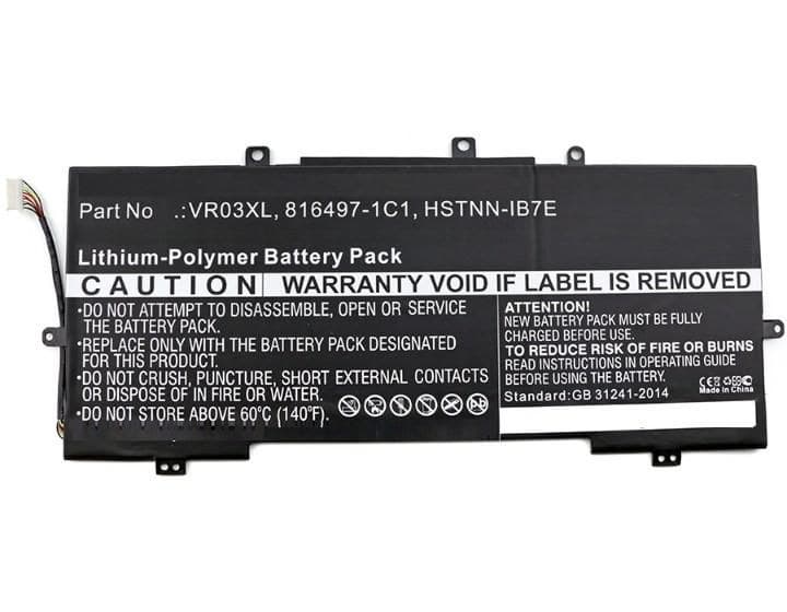 Laptop Battery for HP 33.06Wh 11.4V 2900mAh - Envy 13-D046TU, Envy 13-D051TU, Pavilion 13-D - Image 1