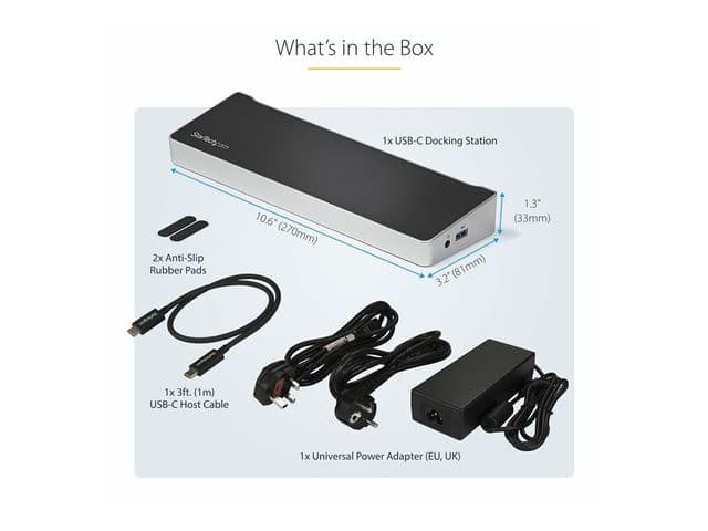 StarTech DK30CH2DEPUE Docking Station - Image 9