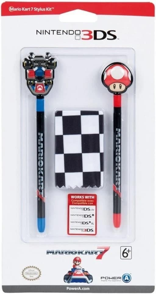 Nintendo DS Lite DSi 3DS XL Official Mario Kart 7 Stylus Kit Pen Pack Brand New - Image 1