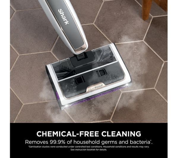 SHARK SteamPickup SD200UK 3-in-1 Steam Mop - White - Image 3