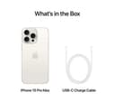 Apple iPhone 15 Pro Max - 256 GB, White Titanium thumbnail 7
