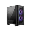 MSI MPG VELOX 300R AIRFLOW PZ Tempered Glass Mid Tower PC Case - Black thumbnail 3