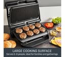 Tefal OptiGrill+ XL GC7278G1 Intelligent Health Grill - Black thumbnail 3