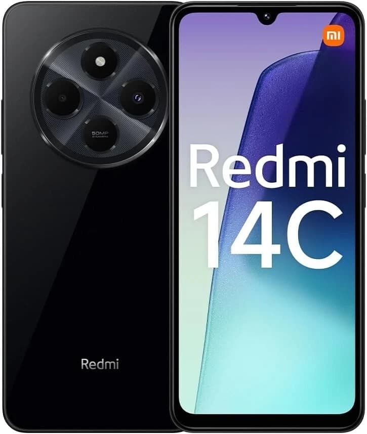 Xiaomi Redmi 14C 4G Dual SIM 4GB 128GB Smartphone - Midnight Black