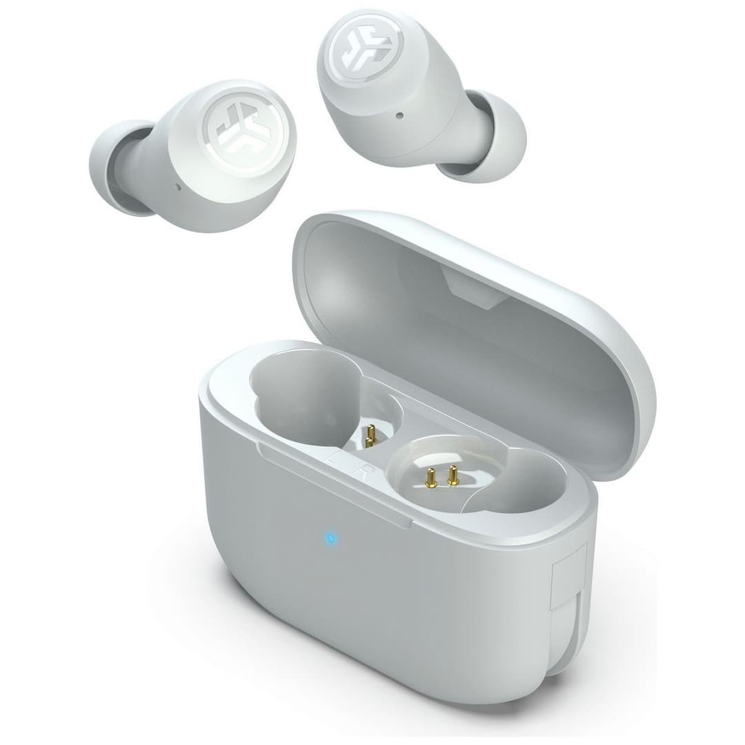JLab GO Air POP True Wireless Earbuds - White - Image 1