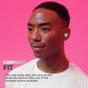JLab GO Air POP True Wireless Earbuds - White thumbnail 7