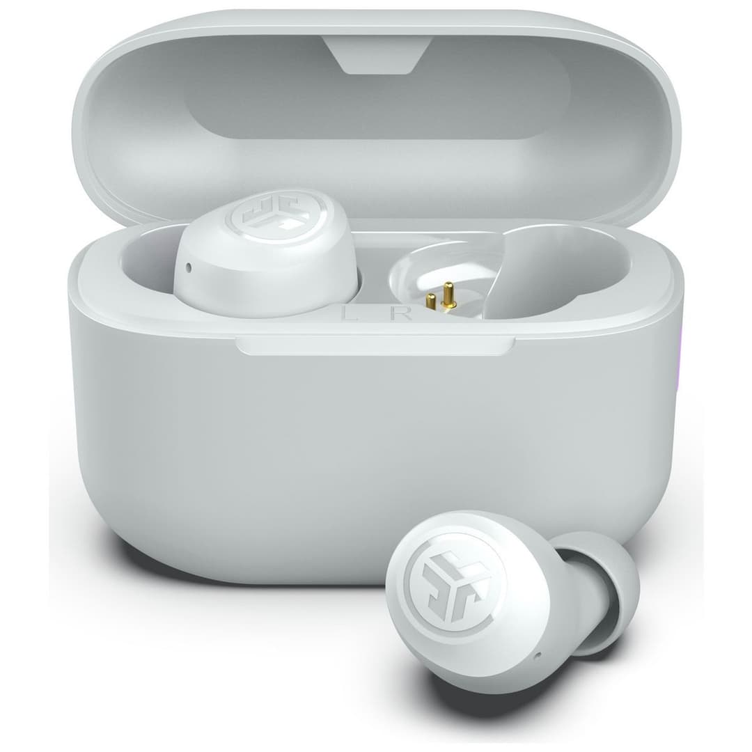 JLab GO Air POP True Wireless Earbuds - White - Image 8