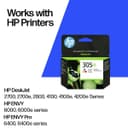 HP 305 XL High Yield Original Ink Cartridge - Colour thumbnail 2