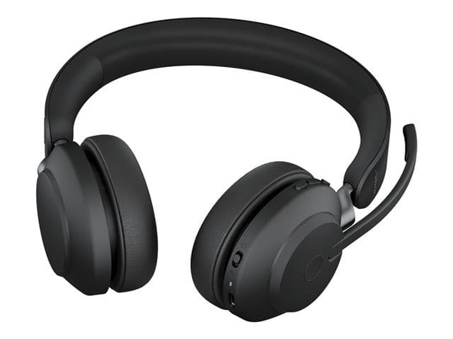 Jabra Evolve2 65 Stereo Wireless Headset - Black - UC - USB-C - With Charging Stand - Image 4