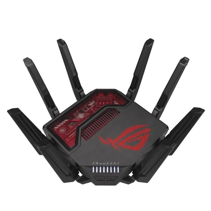 ASUS ROG Rapture BE19000 Tri-band 20 Gigabit Ethernet Black Gaming Router