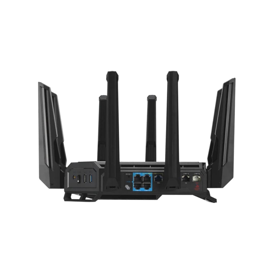 ASUS ROG Rapture BE19000 Tri-band 20 Gigabit Ethernet Black Gaming Router - Image 10