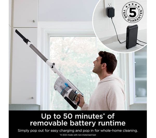 Shark IZ380UKT Cordless Vacuum Cleaner Java Metallic - Image 3