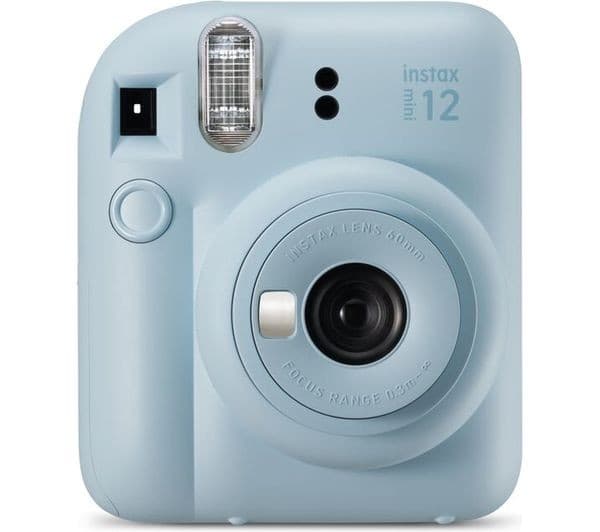 Instax Mini 12 Instant Camera Pastel Blue - Image 1