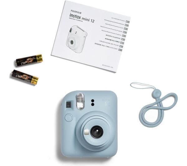 Instax Mini 12 Instant Camera Pastel Blue - Image 4
