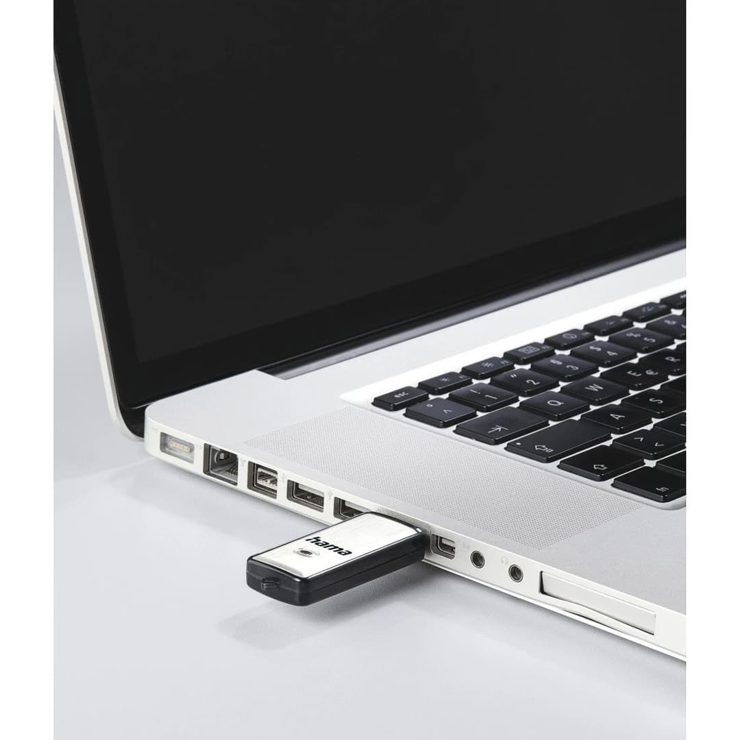 Hama Fancy USB 2.0 Flash Drive USB Type-A Black/Silver - 128GB - Image 4