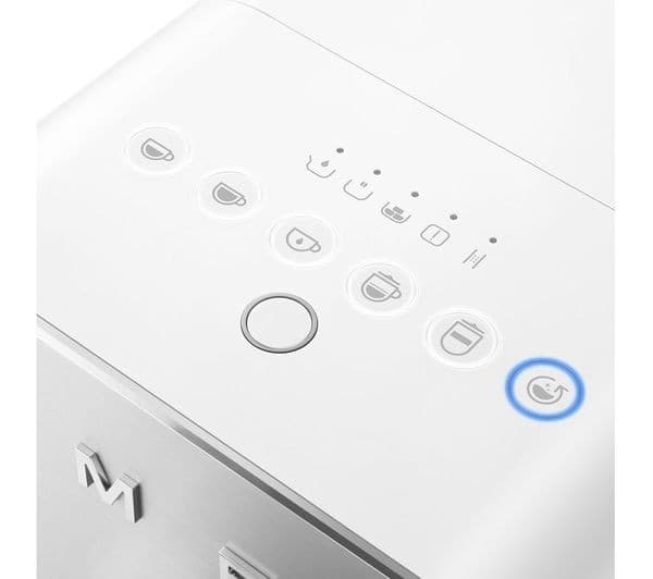 SMEG BCC13WHMUK Bean to Cup Coffee Machine - Matte White - Image 3