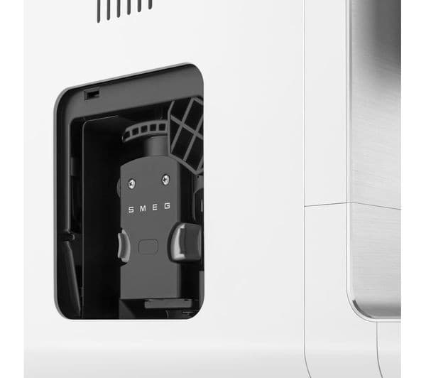 SMEG BCC13WHMUK Bean to Cup Coffee Machine - Matte White - Image 4