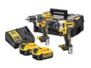 DeWalt DCK266M2T-GB 18V XR Brushless Combi Drill and Impact Driver Kit 2x4.0Ah thumbnail 1