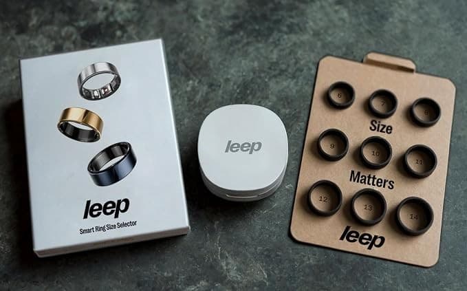 LEEP Smart Ring Sizing Kit, Ring Size Guide with 9 Sizes (6–14) for LEEP Smart Rings - Image 4