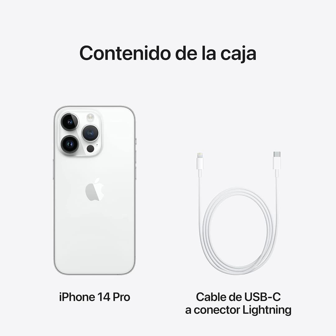 Apple iPhone 14 Pro 128GB - Silver - Image 5