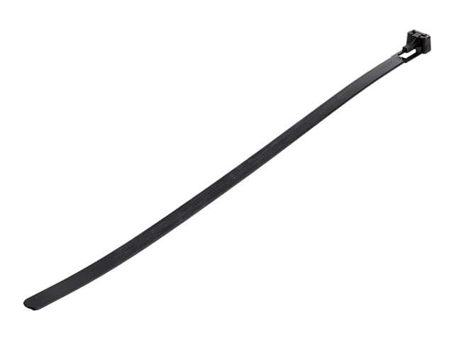 StarTech Cable Ties 10" 100 Pack Black - Image 2