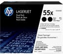HP 55X - 2-pack - High Yield - black - original - LaserJet - toner cartridge (CE255XD) thumbnail 1